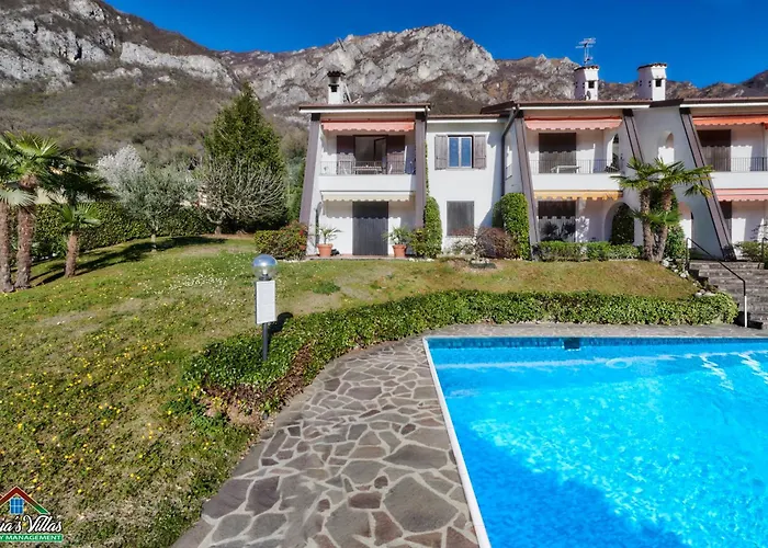 Claudias Flat With View And Pool Appartement Lierna